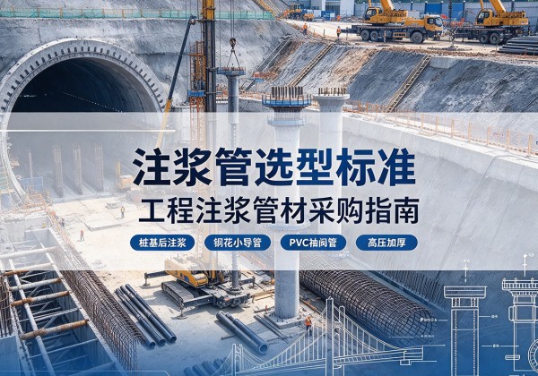 蔚县注浆管选型标准